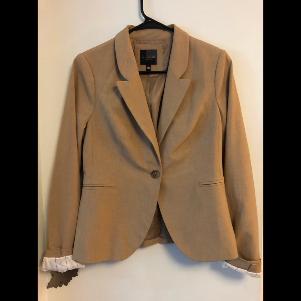 The Limited Tan Blazer